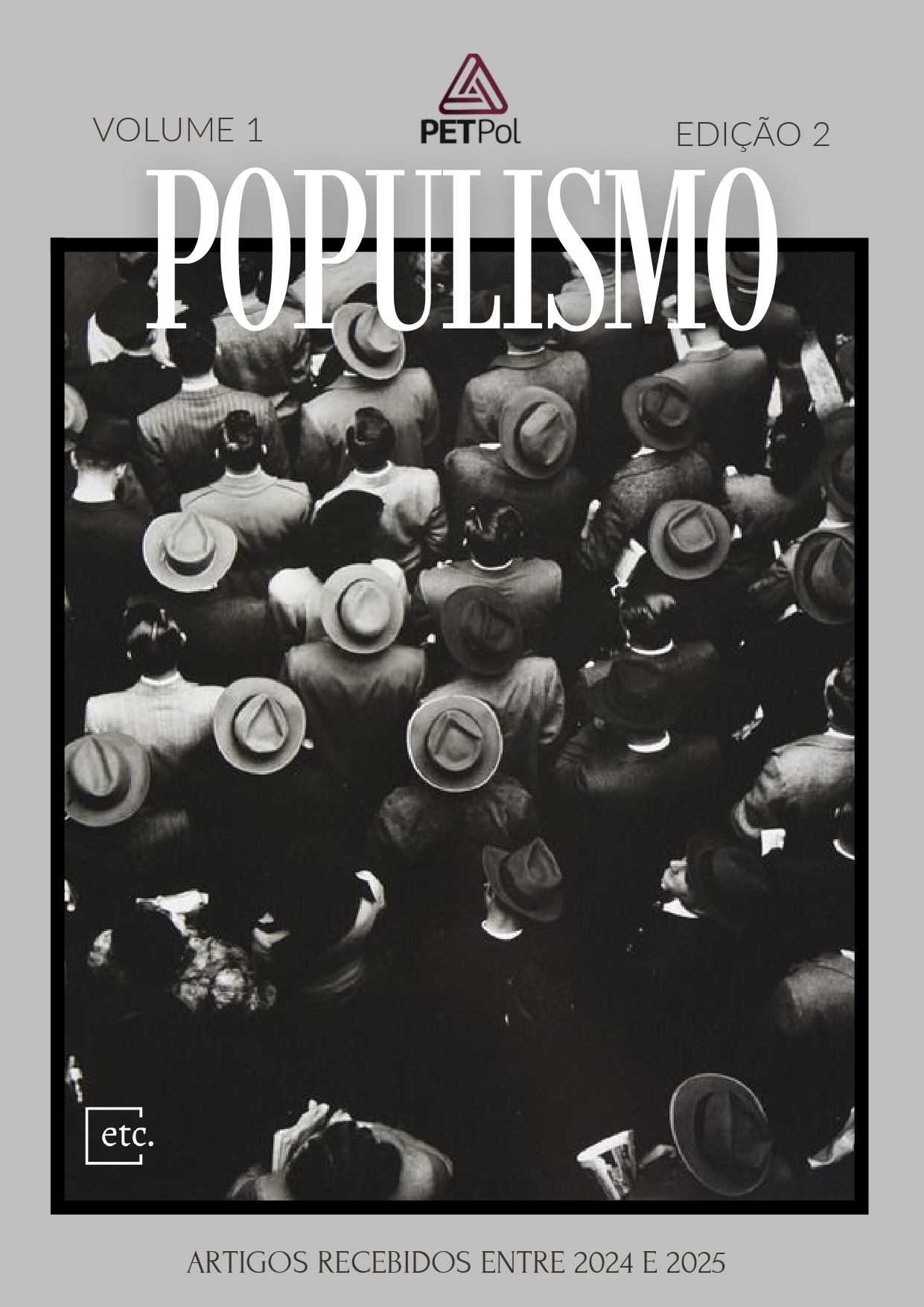 Capa Volume 1 Nº 2 – Populismo